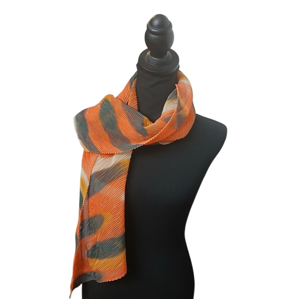 Scarf for Woman multi color wave fashion NWT - Picture 3 of 6